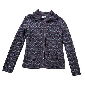 Missoni Sport Boiled Wool Vintage Cardigan size IT 40